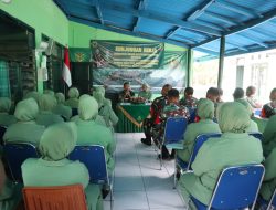Dandim 0625/Pangandaran Melakukan Kunjungan Kerja ke Koramil Padaherang