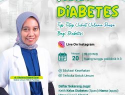 Terapkan Gaya Hidup Sehat untuk Cegah Penyakit Diabetes