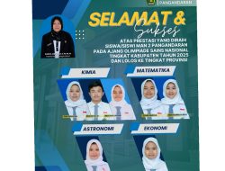 MAN 2 Pangandaran Sukses Laksanakan OSN-K 2025, Tujuh Siswa Lolos ke Tingkat Provinsi