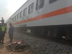 Seorang Warga Kelurahan Situbatu Kota Banjar Tertabrak Kereta Api Kutojaya Selatan