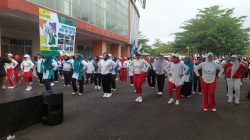 Wali Kota Banjar Pimpin Olahraga Bersama di Sport Center Gelora Banjar Patroman