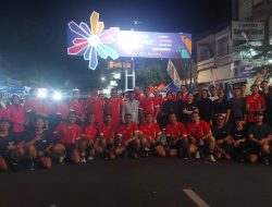 Polres Banjar Gelar “Run Night” Perkuat Kebugaran dan Kebersamaan