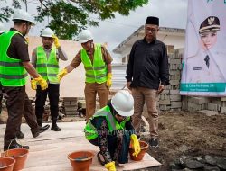 Peletakan Batu Pertama Pembangunan Gedung Rawat Inap Cath Lab dan Cytotoxic RSUD Pandega Pangandaran