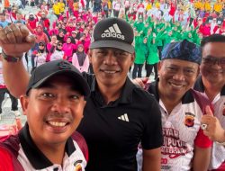 Hadiri Gebyar Merah Putih Polres Pangandaran, Ketua DPRD Ajak Warga Kobarkan Semangat Nasionalisme