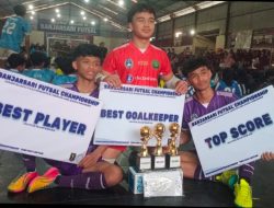 Tiga Siswa MAN 2 Pangandaran Borong Gelar Bergengsi di Liga Pelajar Banjarsari Futsal Championship 2025