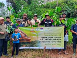 Jaga Sumber Mata Air Yayasan Dangiang Galuh Pajajaran, KPI, FK3I dan Wali Leuweung Tanam 1000 Pohon Picung