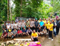 Dari Kepedulian Hingga Aksi Nyata, Polres Pangandaran Bangun Jembatan untuk 400 Pelajar dan Masyarakat