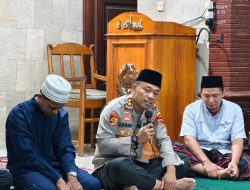 Pertebal Keimanan dan Serap Aspirasi, Kapolres Konsisten Gelar Program Subuh Keliling