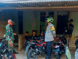 Patroli Rawan Sore Antisipasi Ngabuburit, Polsek Langkaplancar Amankan Kendaraan Berknalpot Brong