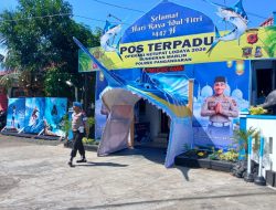 Polres Pangandaran Hadirkan Pos Terpadu “Ikan Marlin” Manjakan Pemudik dan Wisatawan