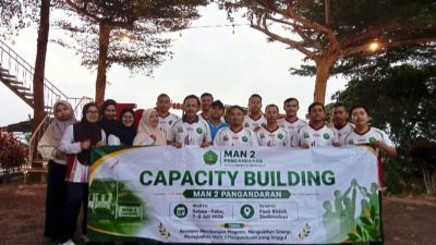 Capacity Building MAN 2 Pangandaran Perkuat Kekompakan dan Semangat Kolaborasi