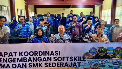 Perkuat Pencegahan Narkoba Sejak Dini, Guru MAN 2 Pangandaran Ikuti RAKOR Pengembangan Soft Skill Bersama BNN Jabar