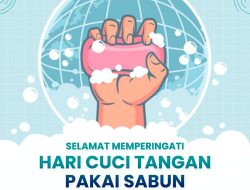 Hari Cuci Tangan Pake Sabun Sedunia, RSUD Pandega Pangandaran Imbau Masyarakat Jangan Sepelekan Cuci Tangan